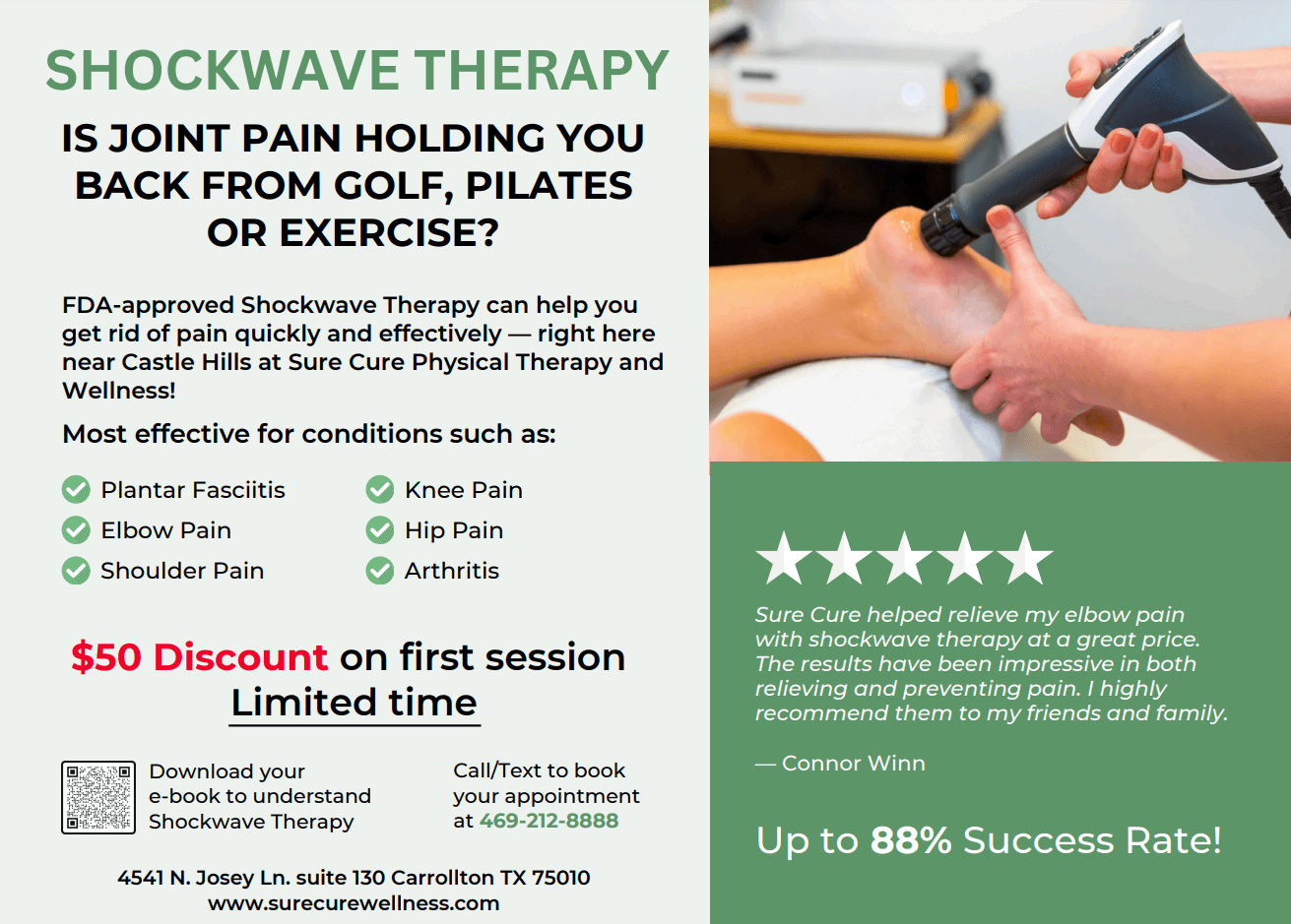 Physical Therapy Offer for Carrollton